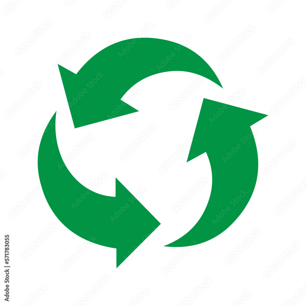 Recycle icon vector, sign, symbol. Recycle icon vector, sign, symbol.