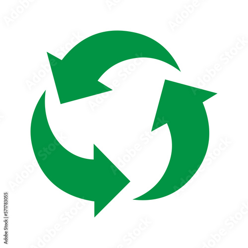 Recycle icon vector, sign, symbol.