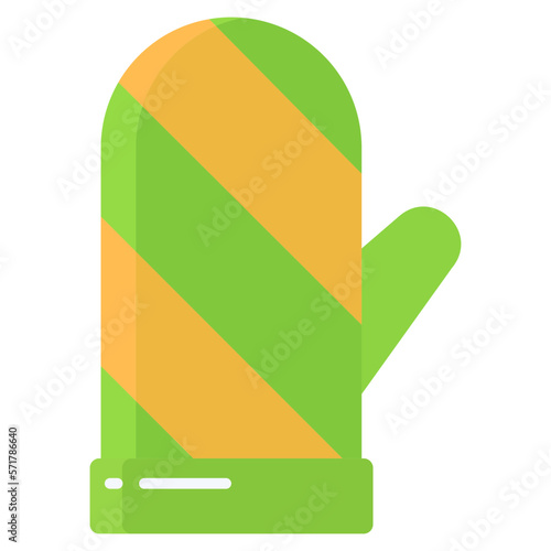 Outlined Hand gloves icon