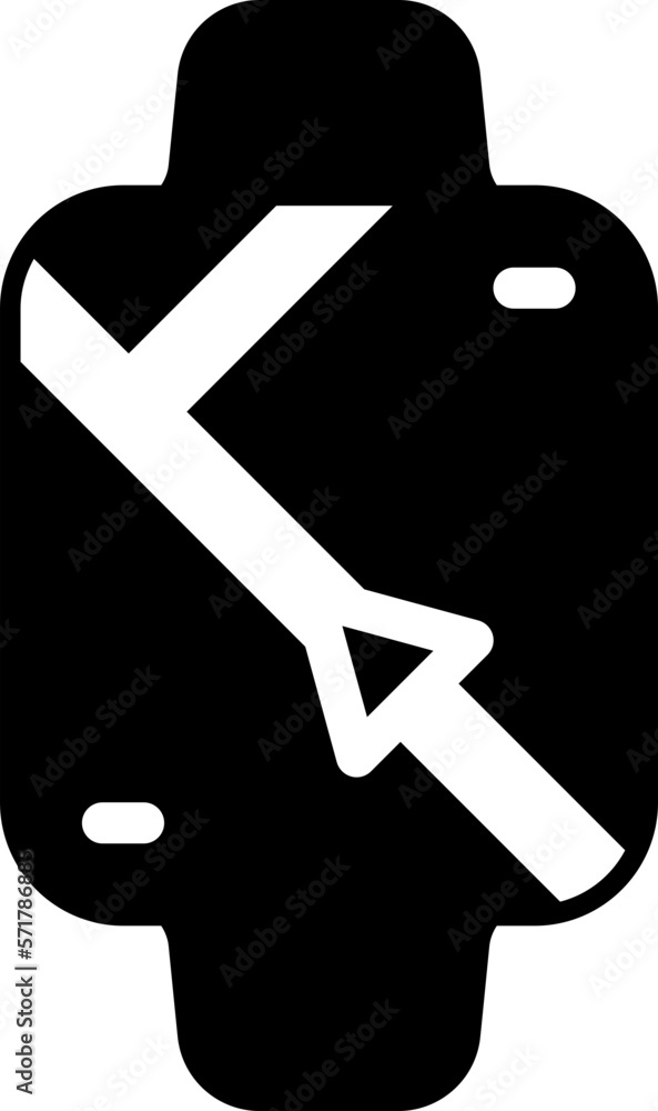 smartwatch flat icon smartwatch flat icon