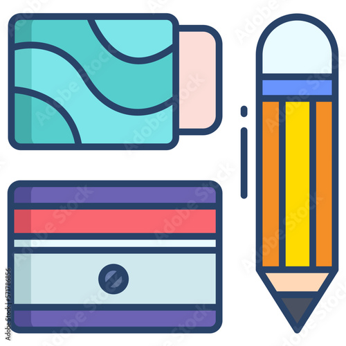 Outlined Craft tool icon