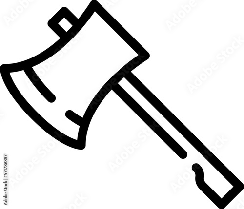 axe flat icon