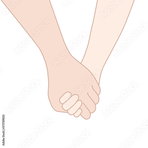 手をつなぐ