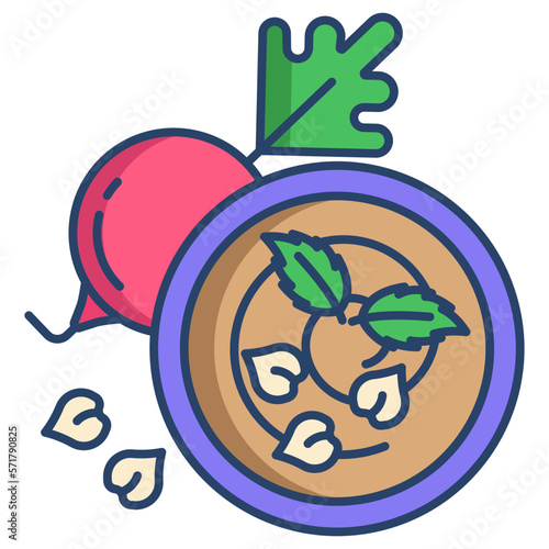 beetroot puree icon