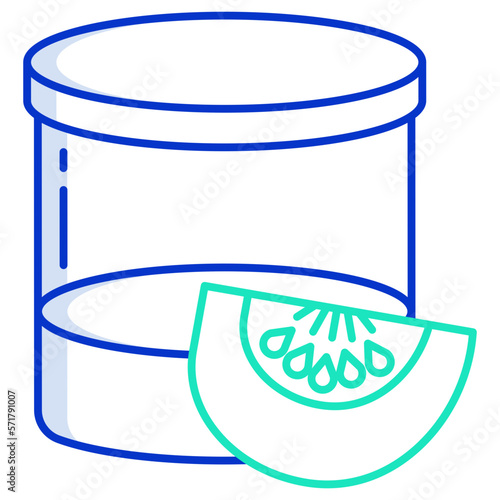 pumpkin baby puree icon