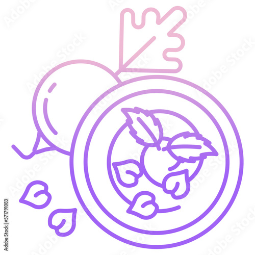 beetroot puree icon
