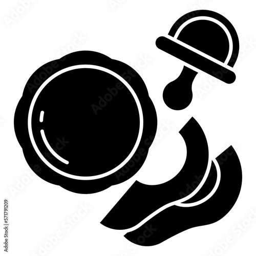 pear baby puree icon