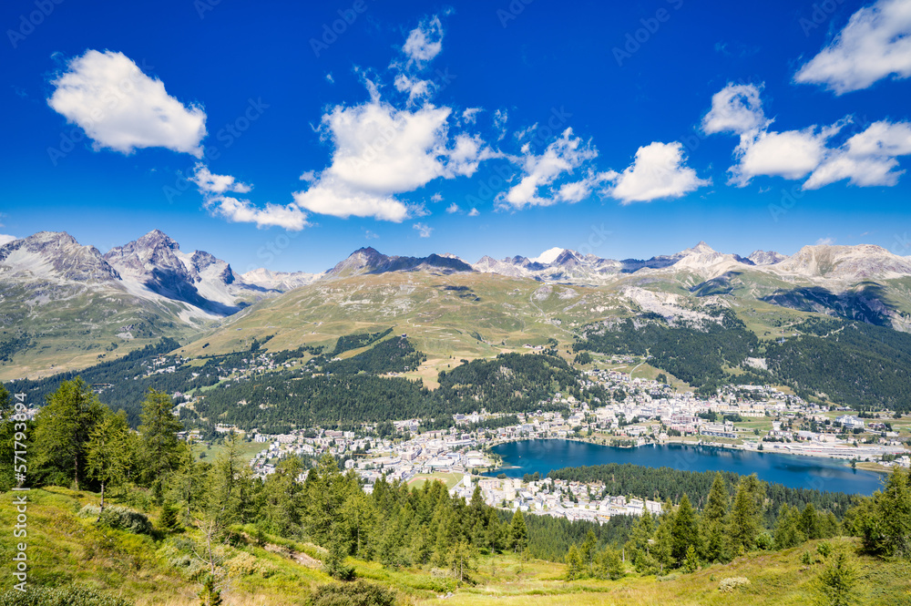 View of Sankt Moritz