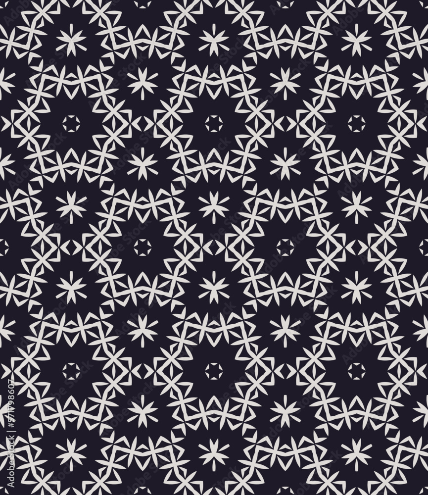 Geometric pattern. Seamless vector background. Ethnic graphic design	