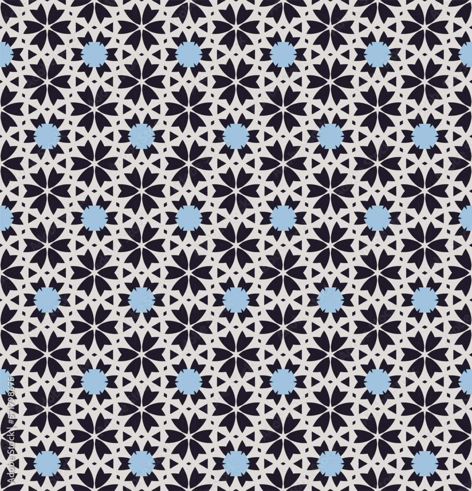 Geometric pattern. Seamless vector background. Ethnic graphic design	
