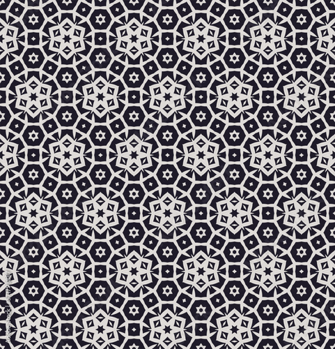 Geometric pattern. Seamless vector background. Ethnic graphic design	