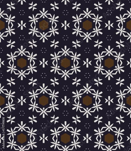 Geometric pattern. Seamless vector background. Ethnic graphic design	