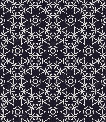 Geometric pattern. Seamless vector background. Ethnic graphic design 