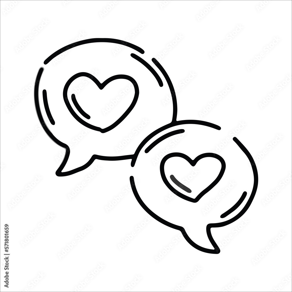 bubble chat icon, bubble chat logo for mobile apps elements or graphic design element bubble chat icon, bubble chat logo for mobile apps elements or graphic design element