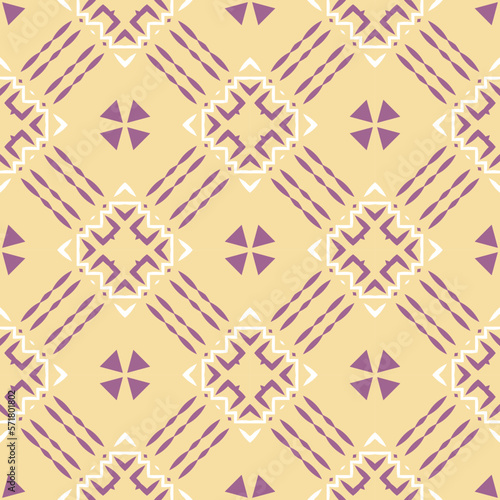 Geometric pattern. Seamless vector background. Ethnic graphic design	