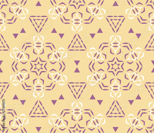 Geometric pattern. Seamless vector background. Ethnic graphic design	