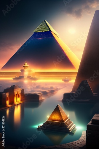 landscape pyramids