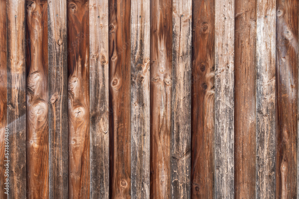 Old wooden wall with textured natural pattern Old wooden wall with textured natural pattern