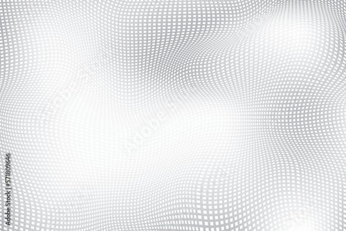 Abstract  white and gray color  modern design background with geometric rectangle shape  dot pattern. Vector illustration.