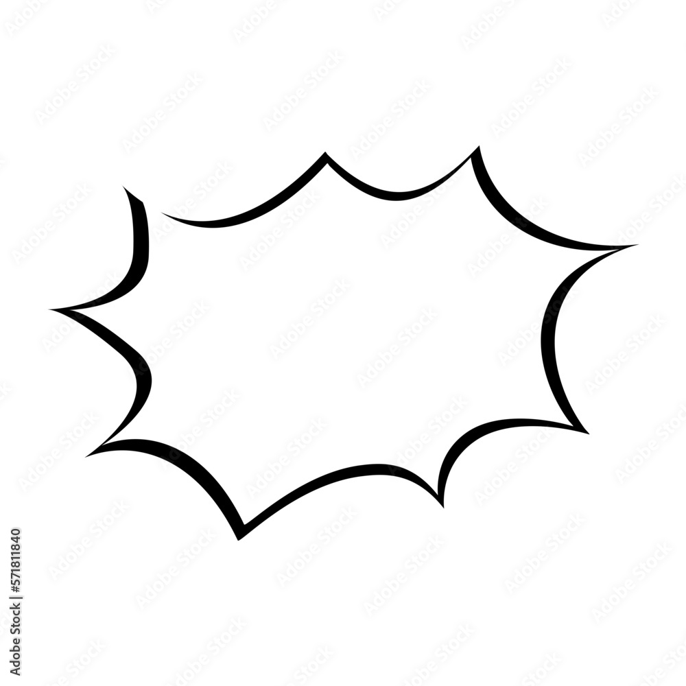 Pop Art Speech Bubble Pop Art Speech Bubble