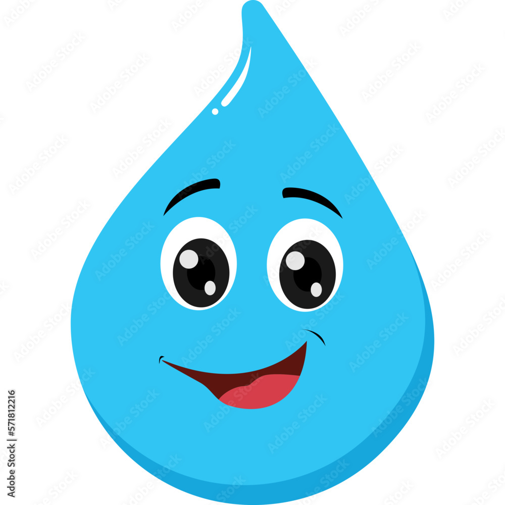 Water Expression Illustration Water Expression Illustration
