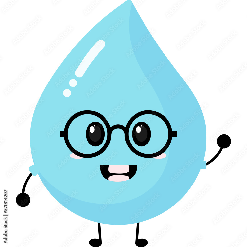 Water Expression Illustration Water Expression Illustration