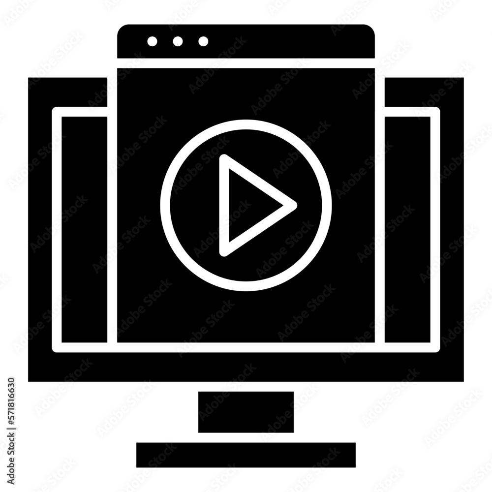 video website icon video website icon