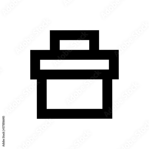 lunchbox line icon