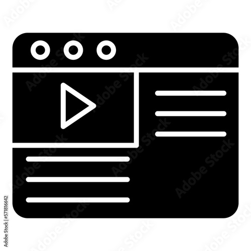 video website icon