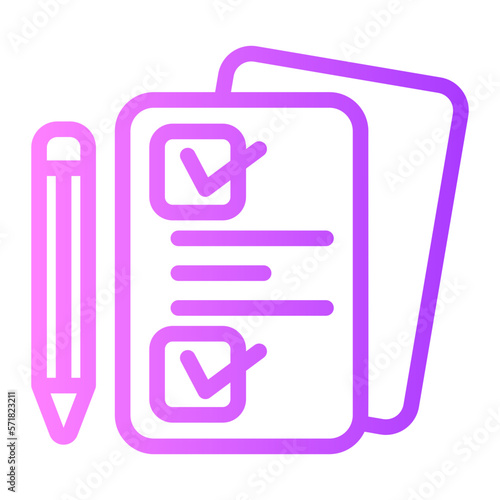 test gradient icon