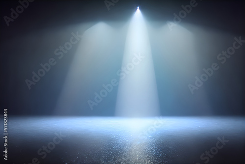 spotlight on stage backgrou...