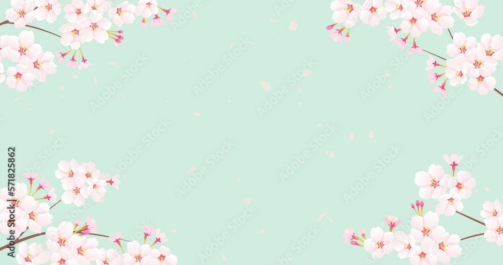 falling cherry-blossoms backgrounds(endless loop) falling cherry-blossoms backgrounds(endless loop)