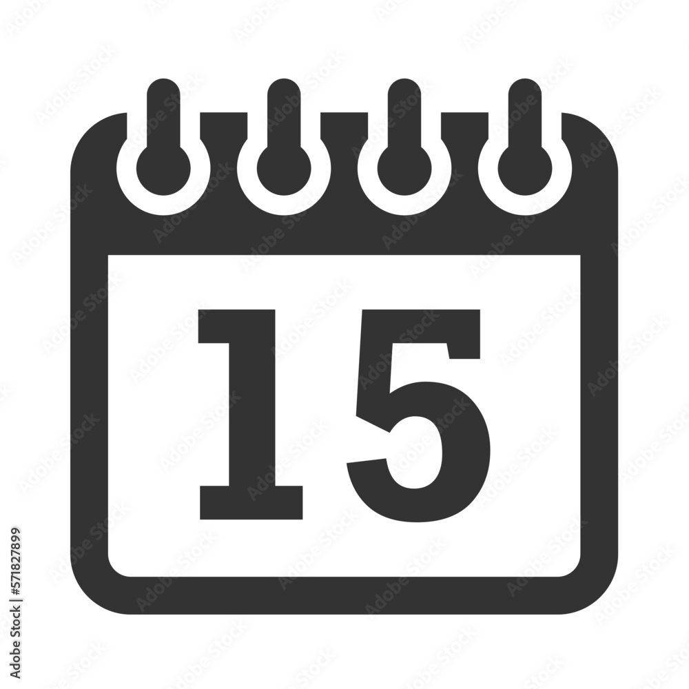 Middle of month icon Middle of month icon