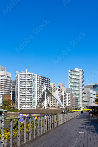 【東京の都市風景】天王洲アイル周辺の風景 © nitalimo