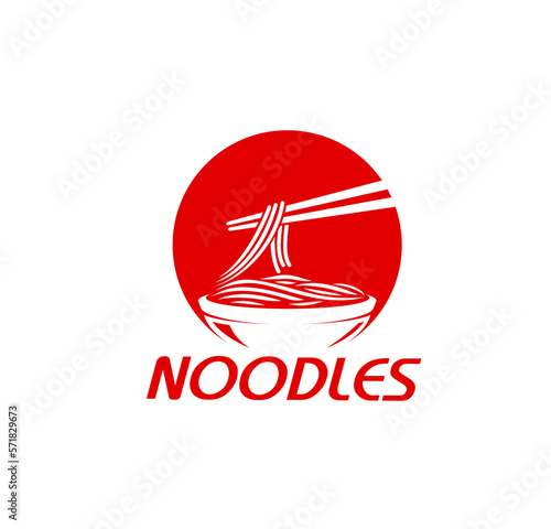Japanese cuisine restaurant, ramen noodles icon
