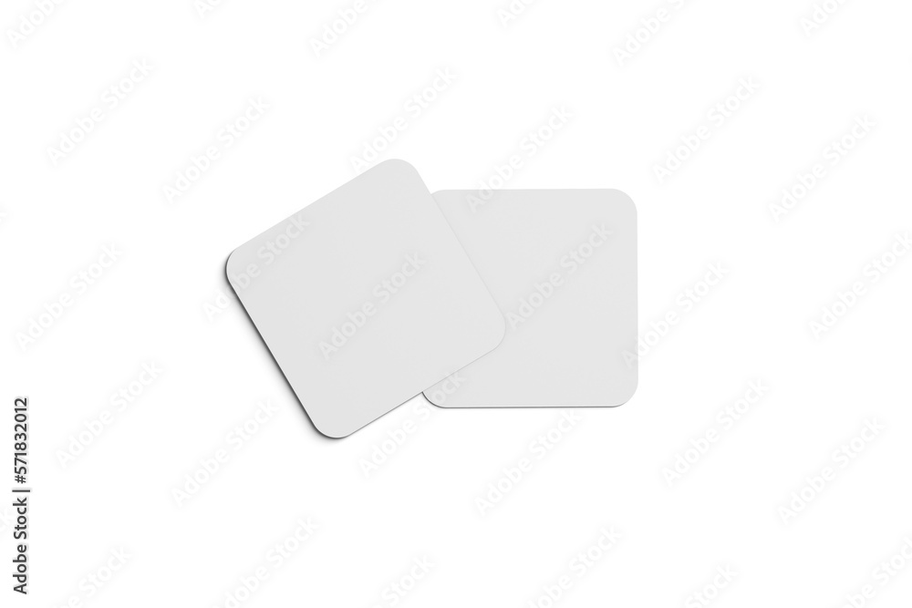 Round Edge Square Business Card Round Edge Square Business Card