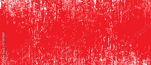 Red brush stroke background. Red ink splash on backdrop. Brush background for wallpaper, paint splatter template, dirt banner, watercolor design, dirty texture. Trendy brush background, vector	