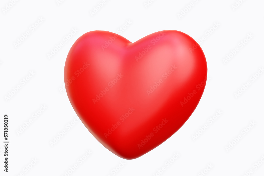 3d Heart, Valentine 3d Illustration 3d Heart, Valentine 3d Illustration