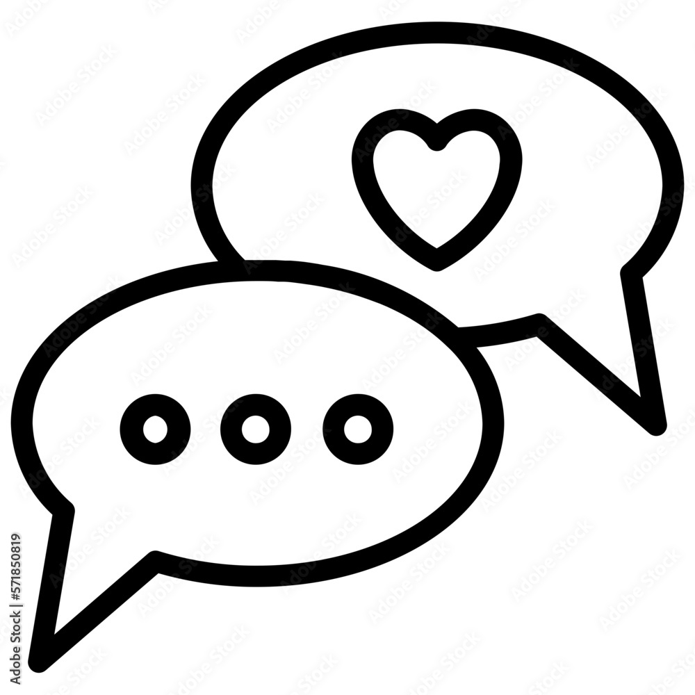 chat line icon chat line icon