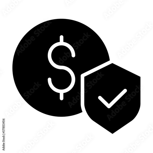 Financial security icon