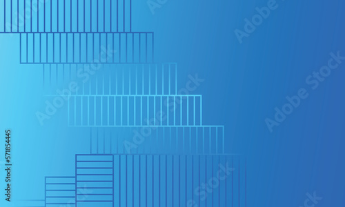 Blue Color Line Abstract Web Background