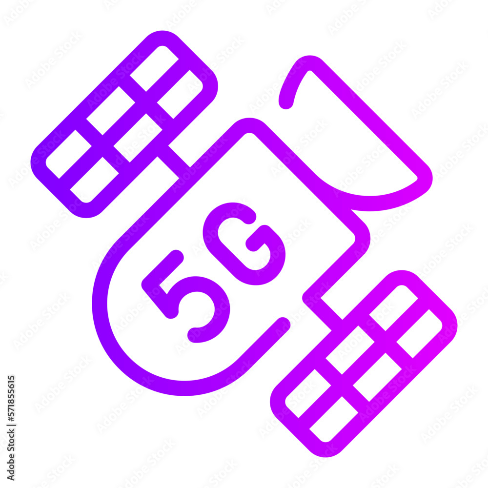 satellite gradient icon satellite gradient icon