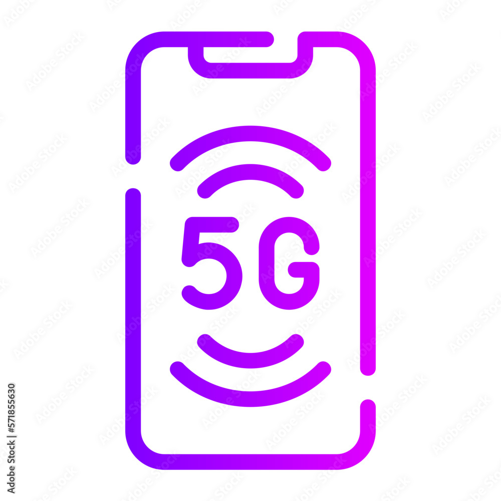 smartphone gradient icon smartphone gradient icon