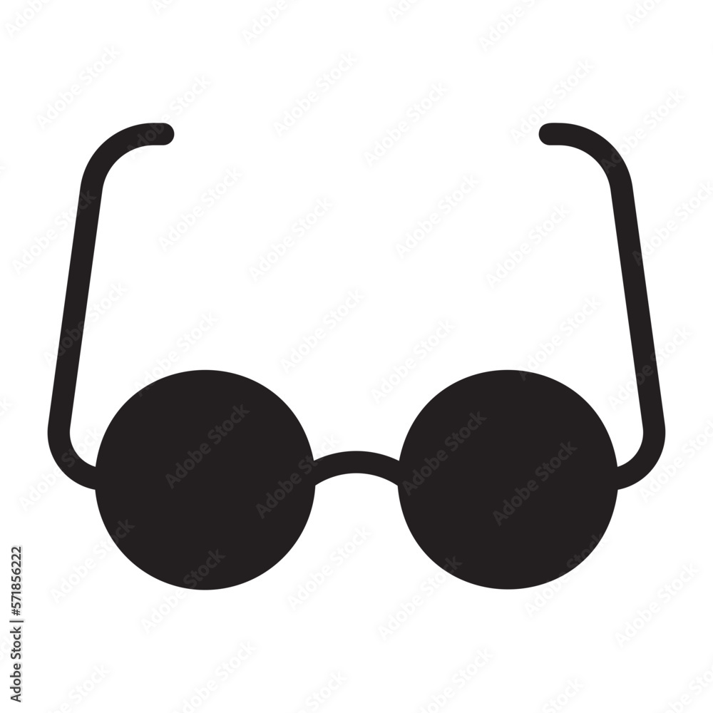 eyeglasses glyph icon eyeglasses glyph icon
