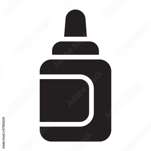 glue glyph icon