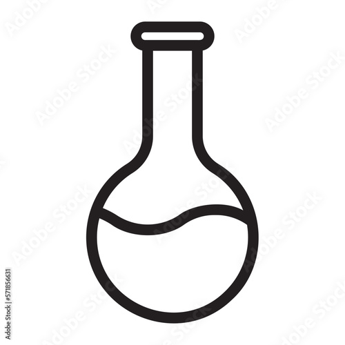 chemistry line icon