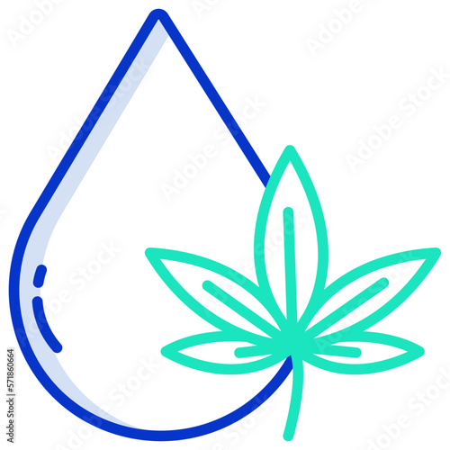 Cbd oil icon