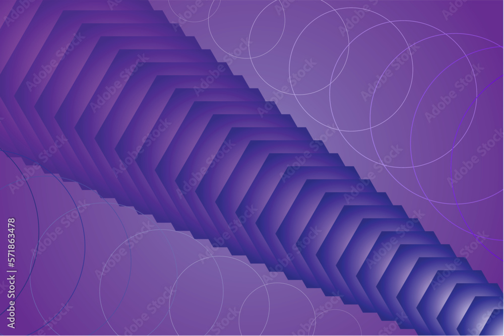 Fototapeta premium Colorful geometric background. Dynamic shapes composition vector