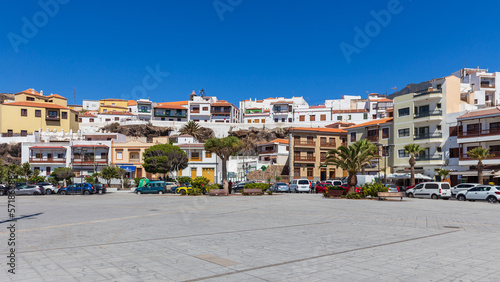 Main square of Candelaria, Tenerife - Plaza de la Patrona de Canarias. © skumer