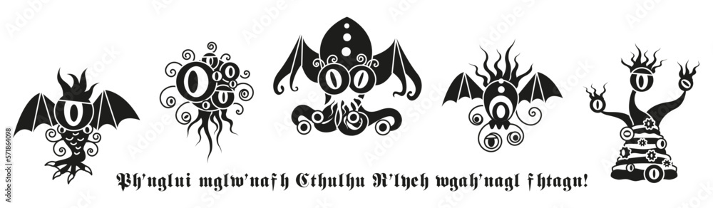 P'tits anciens Lovecraft CTHULHU 1 P'tits anciens Lovecraft CTHULHU 1